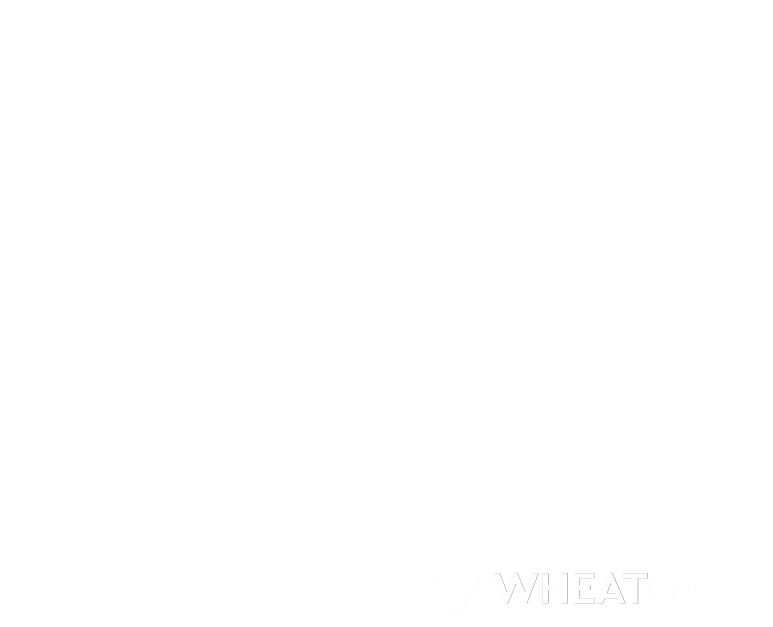 White logo for the Sports Celebrities Festival presented by Wheaton Precious Metals